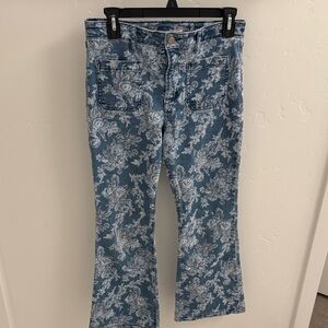 LoveShackFancy Blue Floral Denim- girls